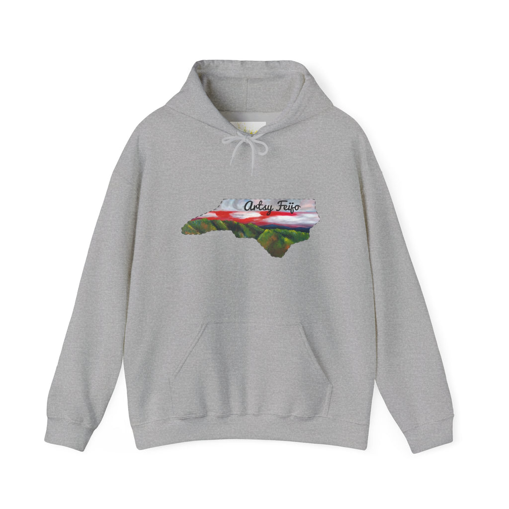 Unisex Hooded NC cutout Sweatshirt