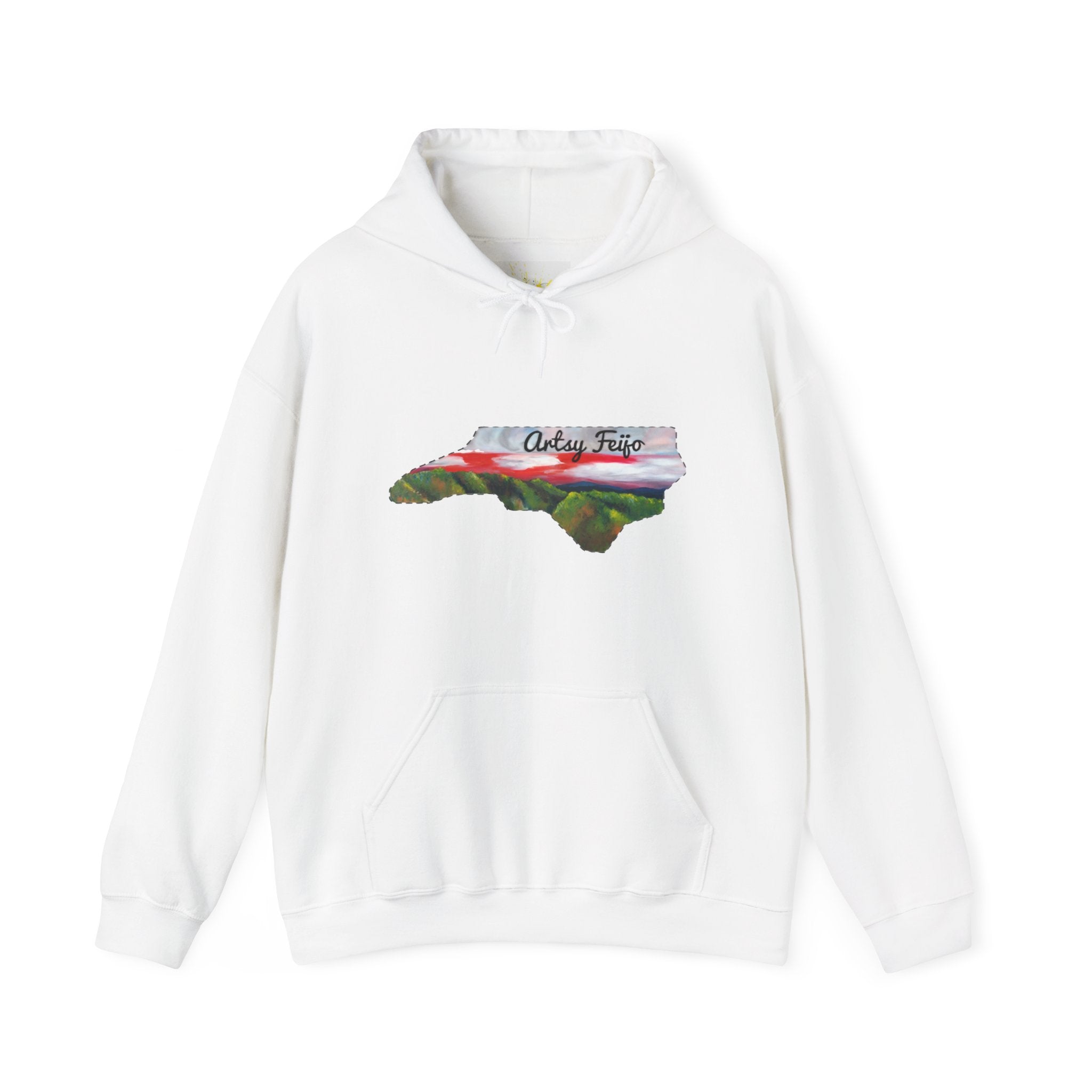 Unisex Hooded NC cutout Sweatshirt