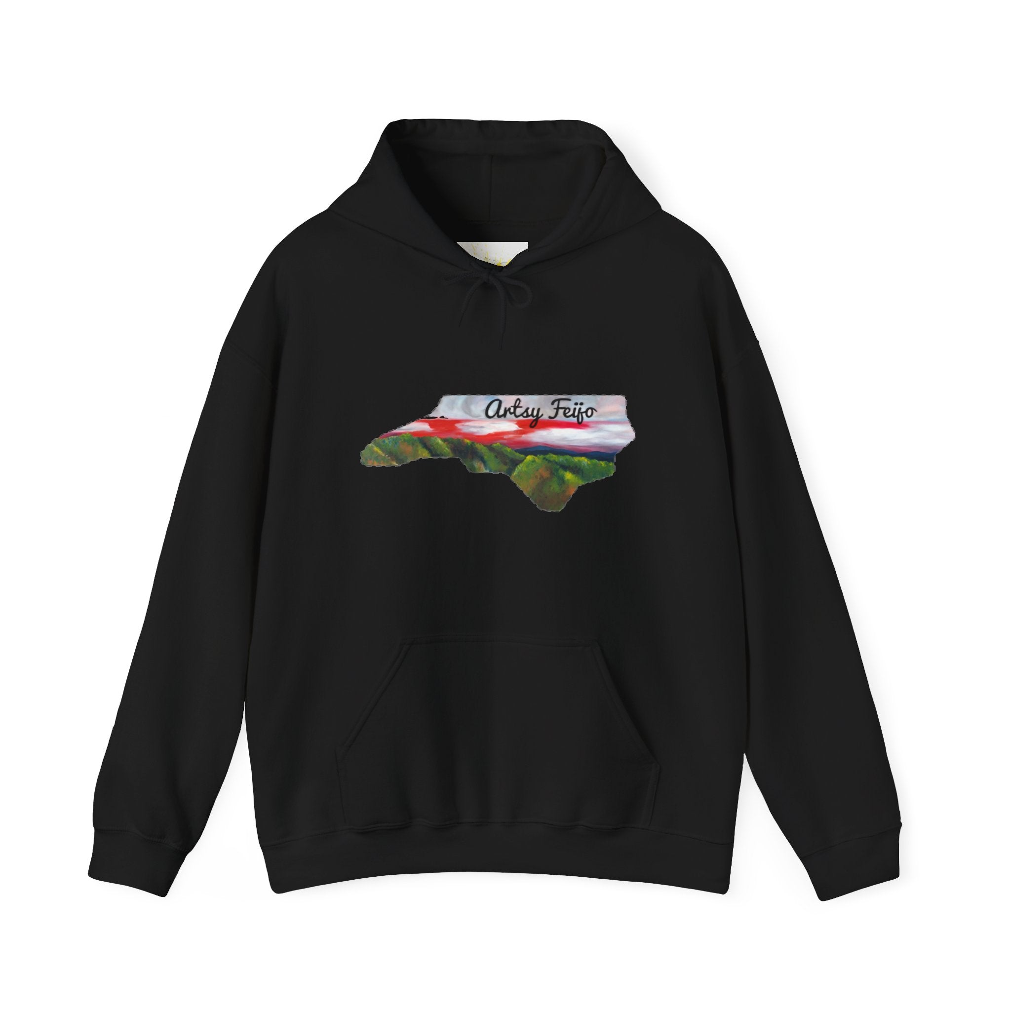 Unisex Hooded NC cutout Sweatshirt