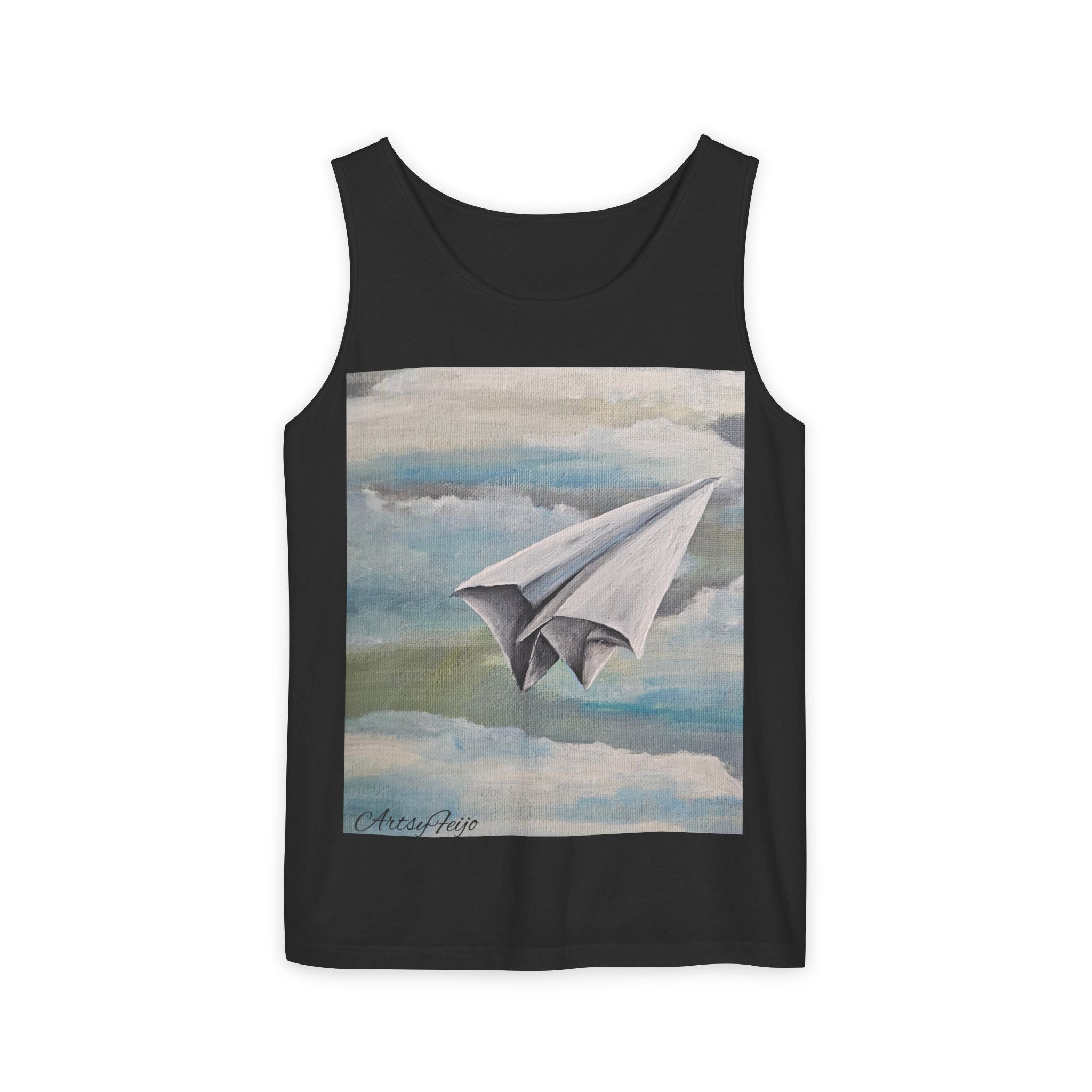 Unisex Paper planes Tank Top