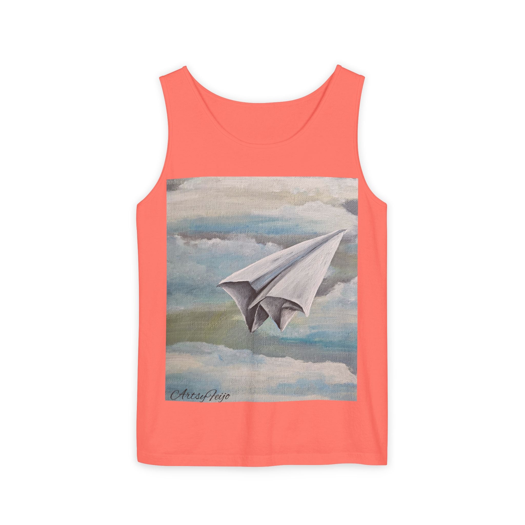 Unisex Paper planes Tank Top