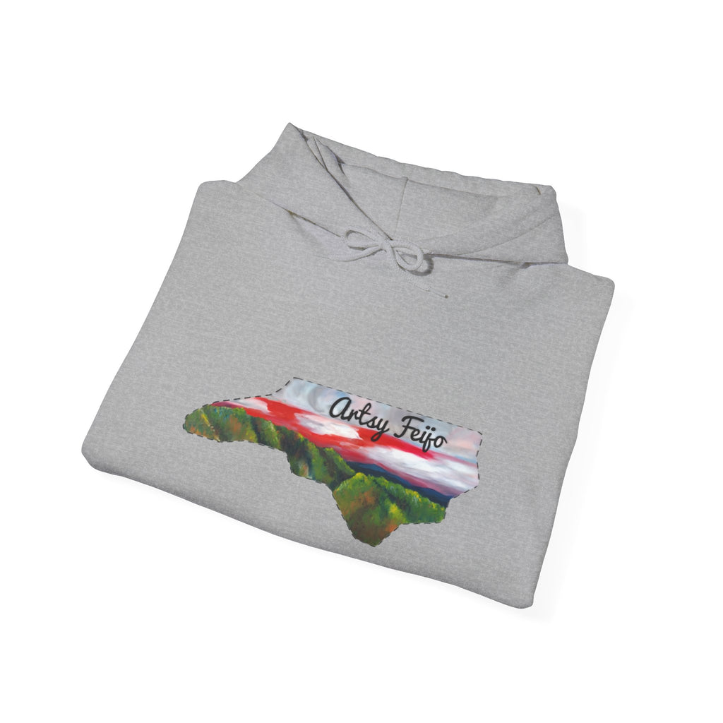 Unisex Hooded NC cutout Sweatshirt