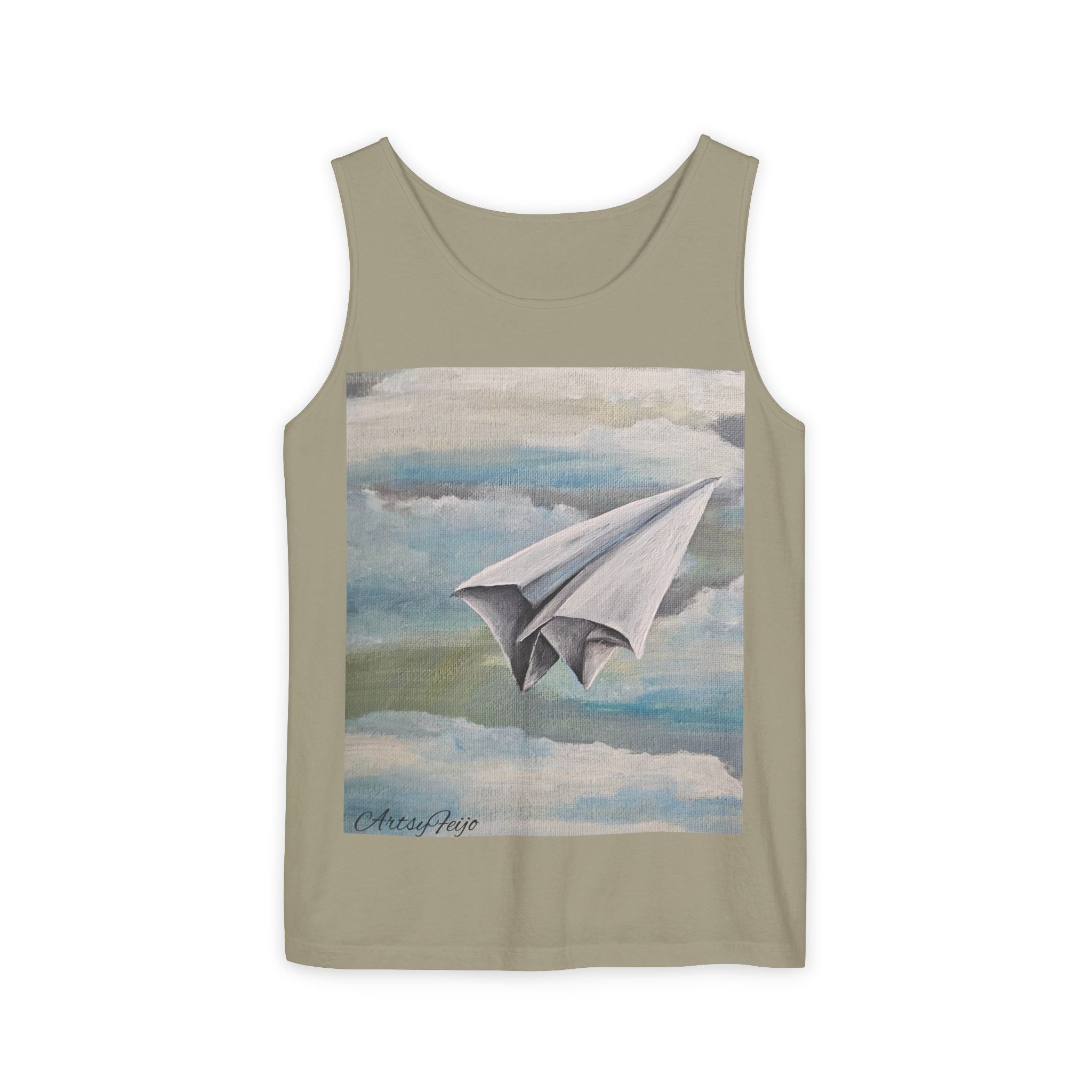 Unisex Paper planes Tank Top