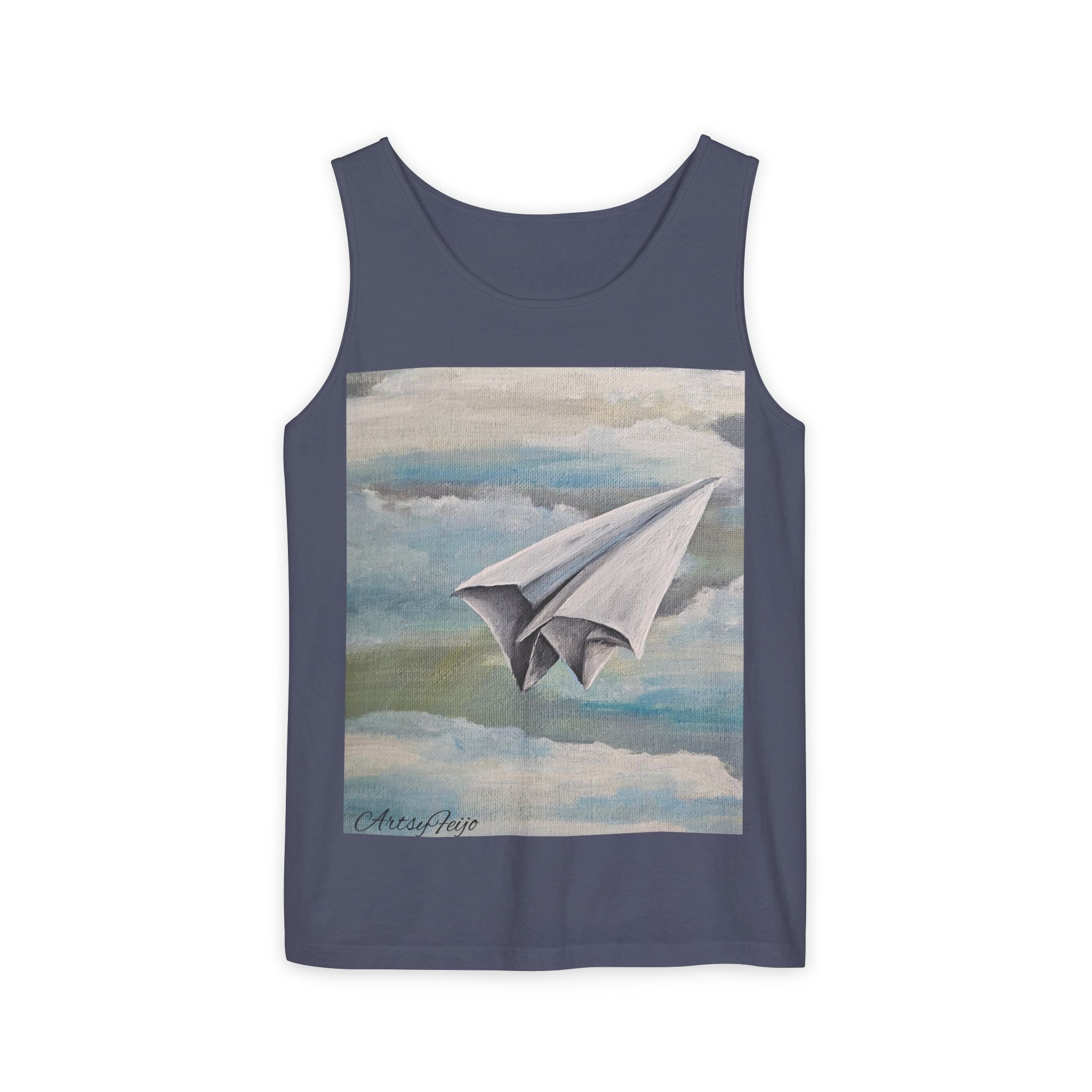 Unisex Paper planes Tank Top