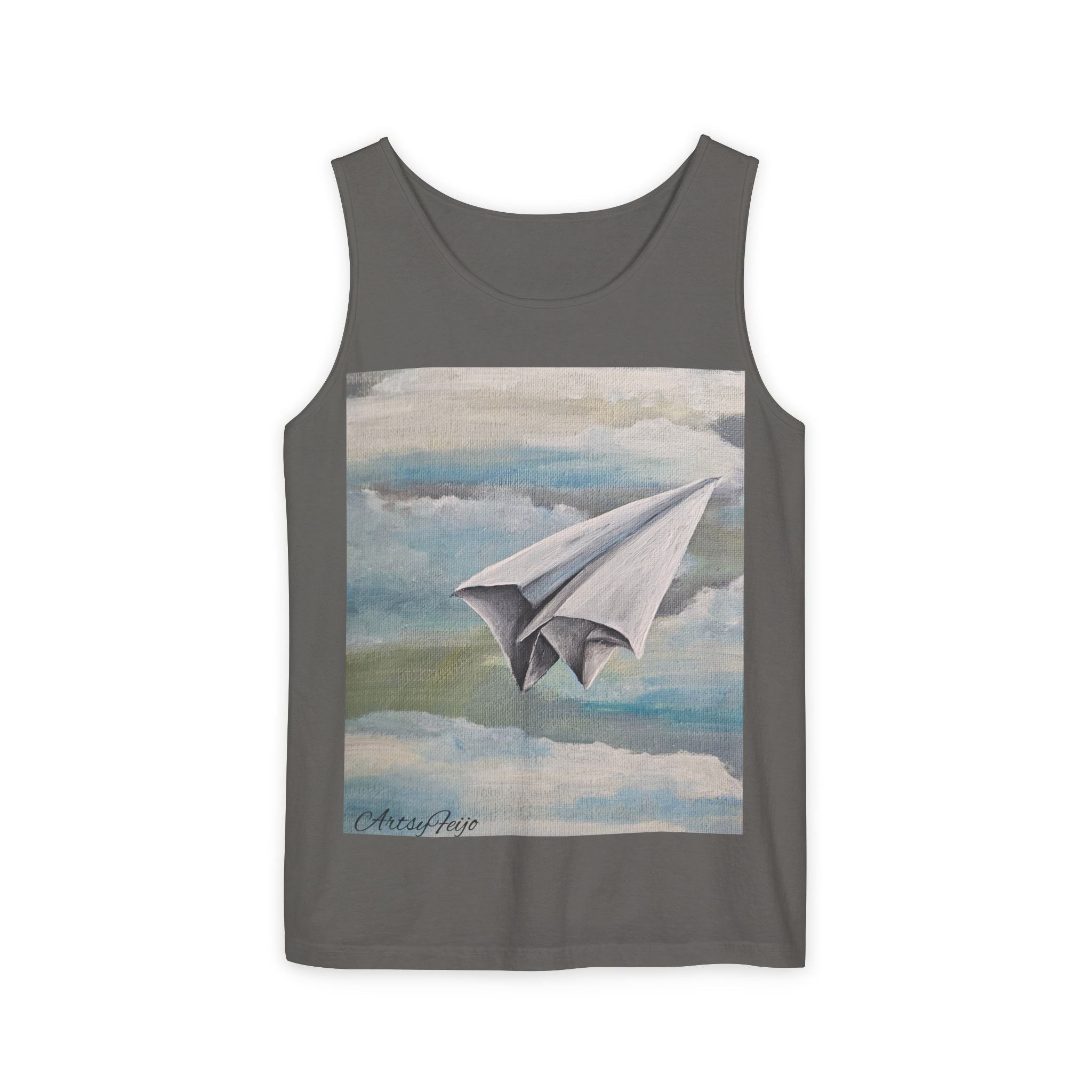 Unisex Paper planes Tank Top