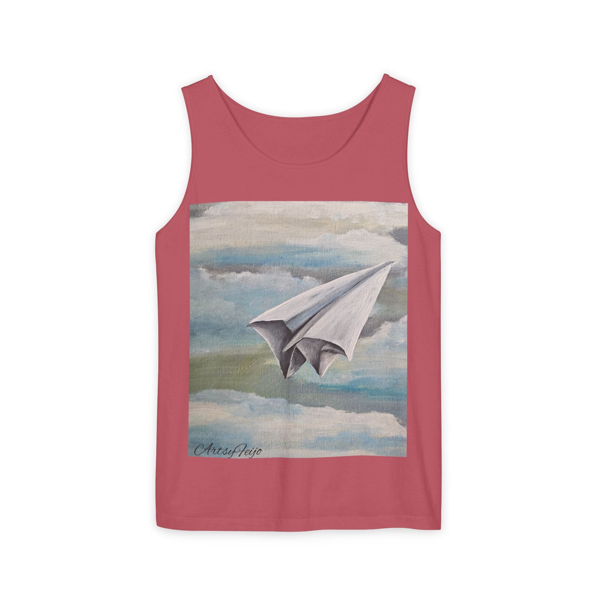 Unisex Paper planes Tank Top