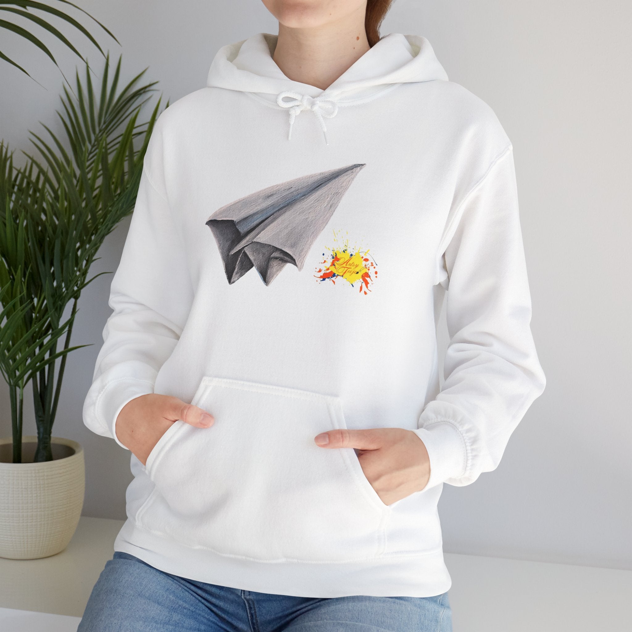 Airplane Unisex Hooded Sweatshirt
