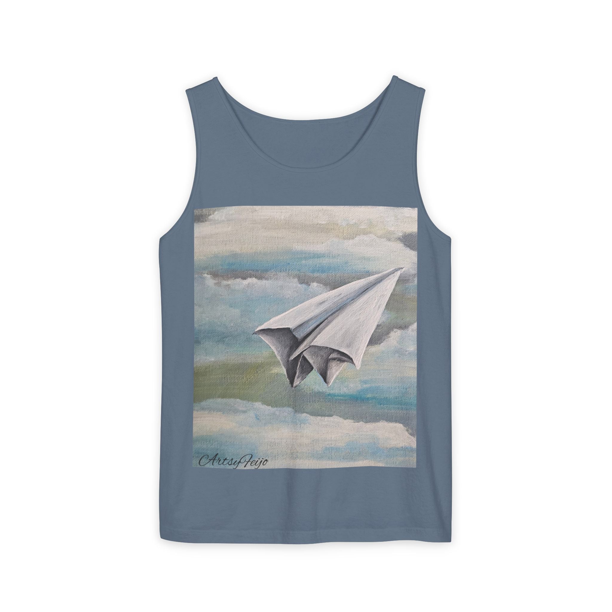 Unisex Paper planes Tank Top