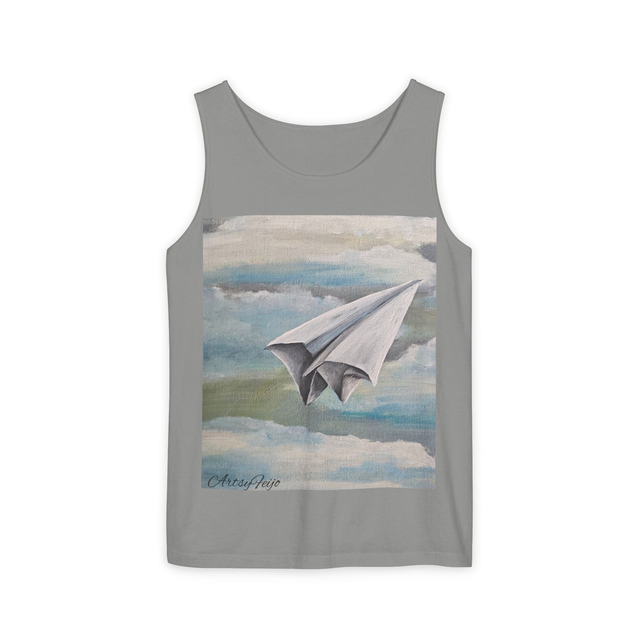 Unisex Paper planes Tank Top
