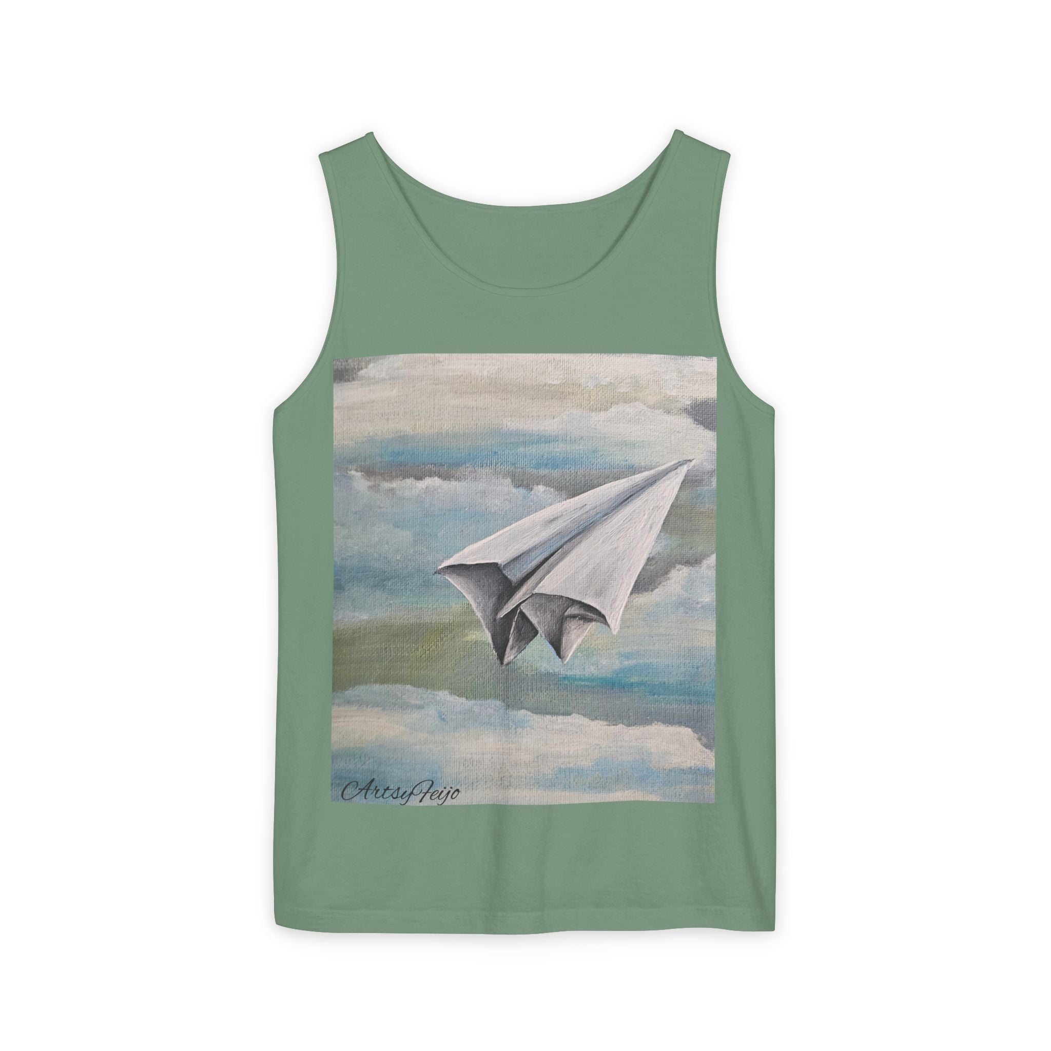 Unisex Paper planes Tank Top